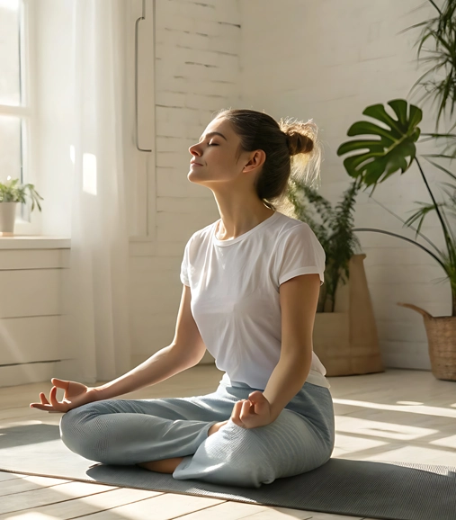 Breathing techniques to calm the mind